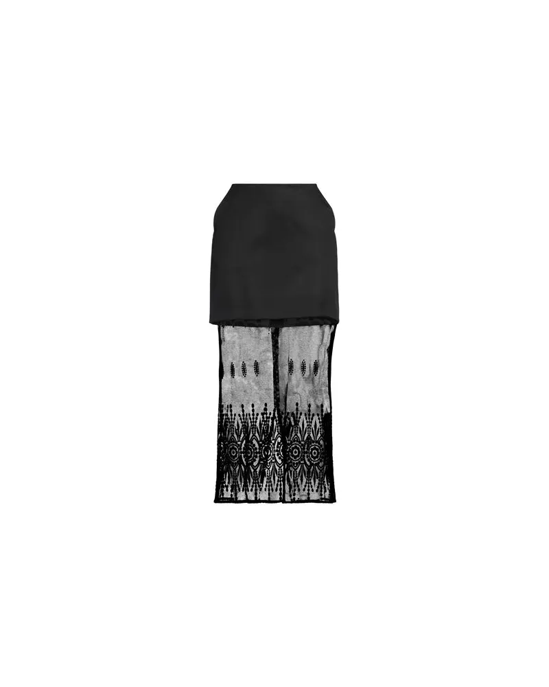 Fabiana Filippi HOSEN & RÖCKE - Midi-Röckeauf YOOX.COM Schwarz