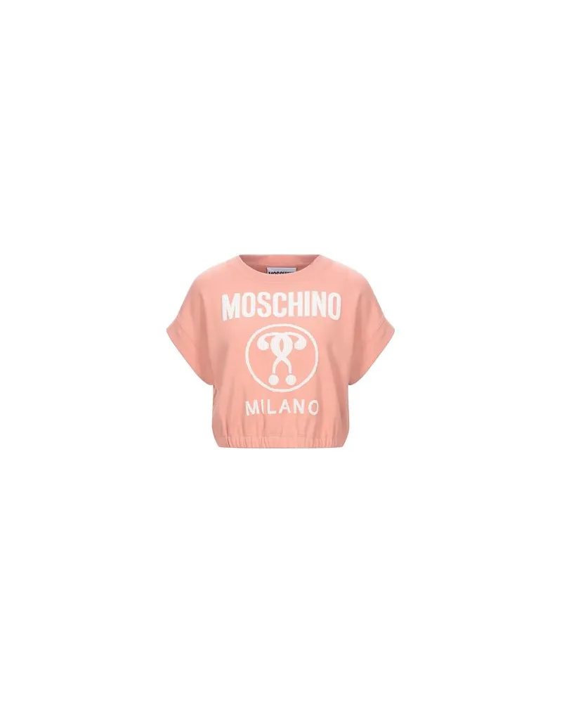 Moschino TOPS - Sweatshirtsauf YOOX.COM Hellrosa