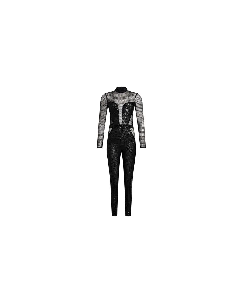 Elisabetta Franchi OVERALLS - Jumpsuitsauf YOOX.COM Schwarz