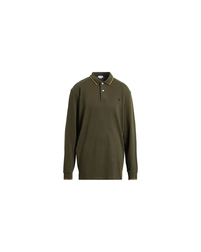 U.S. Polo Assn.  TOPS - Poloshirtsauf YOOX.COM Militärgrün