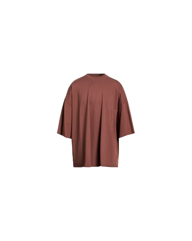 Rick Owens TOPS - T-shirtsauf YOOX.COM Braun