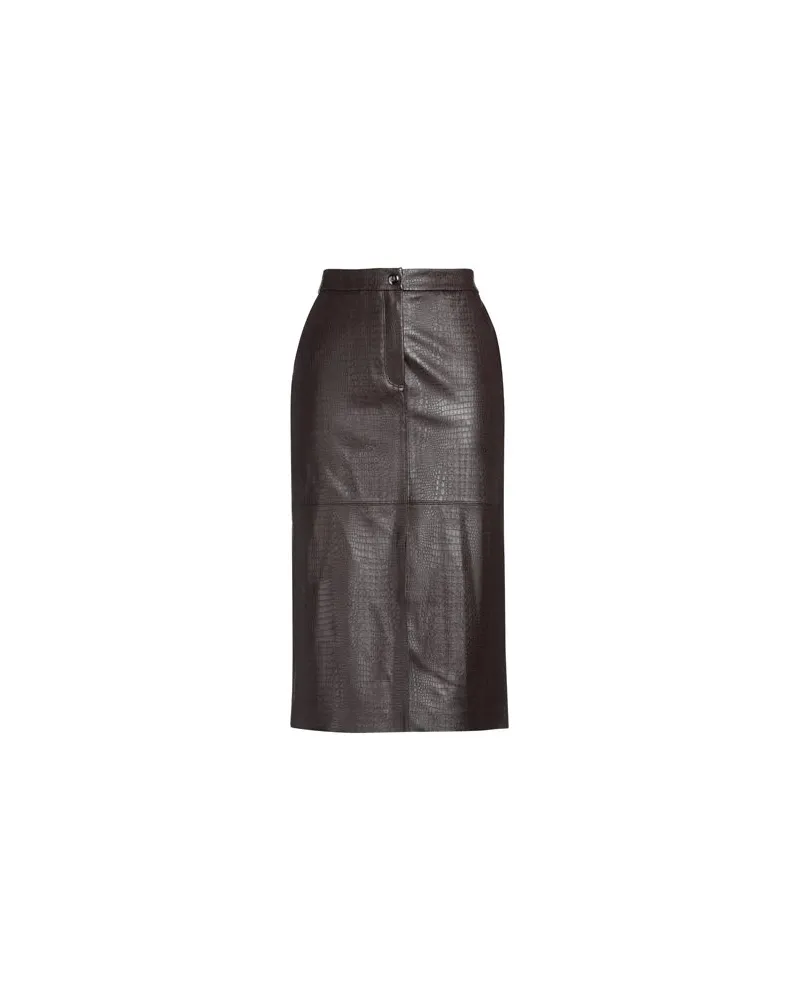 Max Mara LEISURE - HOSEN & RÖCKE - Midi-Röckeauf YOOX.COM Pflaume