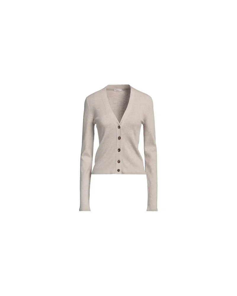 Brunello Cucinelli STRICKWAREN - Strickjackenauf YOOX.COM Beige