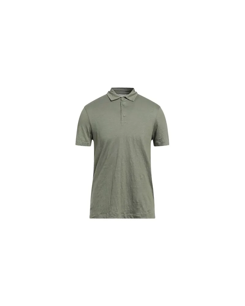 Majestic TOPS - Poloshirtsauf YOOX.COM Militärgrün