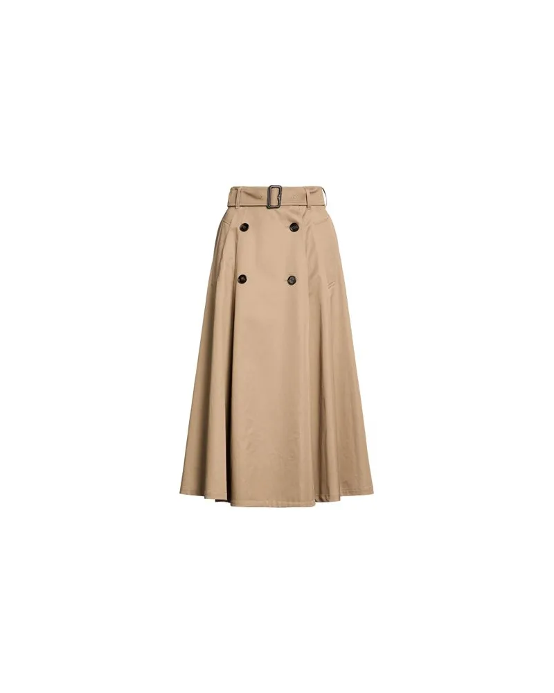 Burberry HOSEN & RÖCKE - Midi-Röckeauf YOOX.COM Khaki
