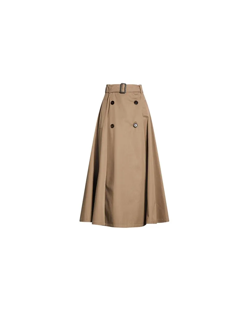 Burberry HOSEN & RÖCKE - Midi-Röckeauf YOOX.COM Dunkelbraun