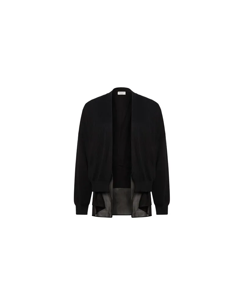 Brunello Cucinelli STRICKWAREN - Twinsetsauf YOOX.COM Schwarz