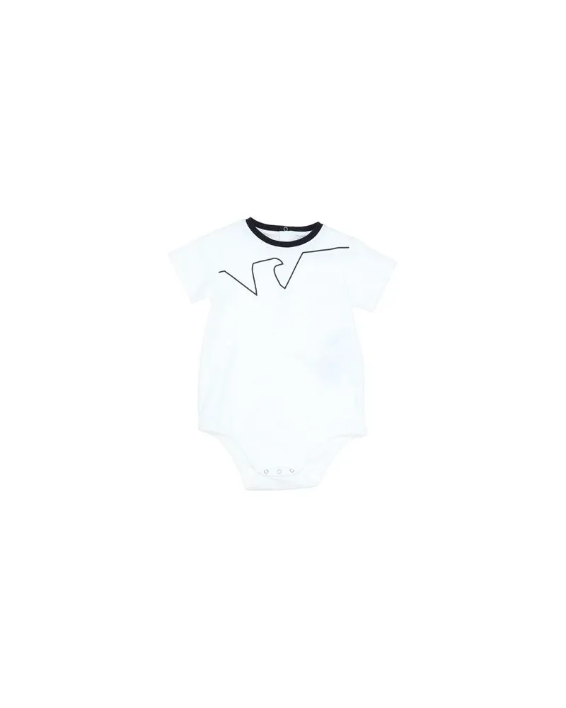 Emporio Armani NEUGEBORENE - Strampelanzügeauf YOOX.COM Weiß