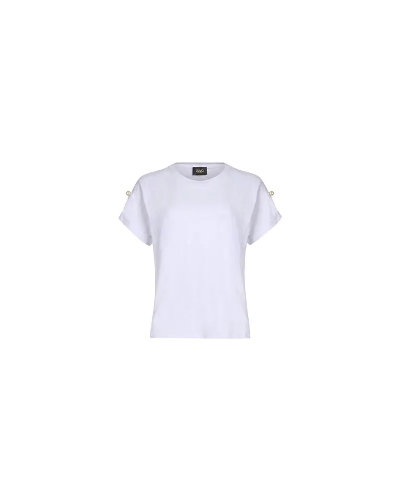 Liu Jo TOPS - T-shirtsauf YOOX.COM Weiß