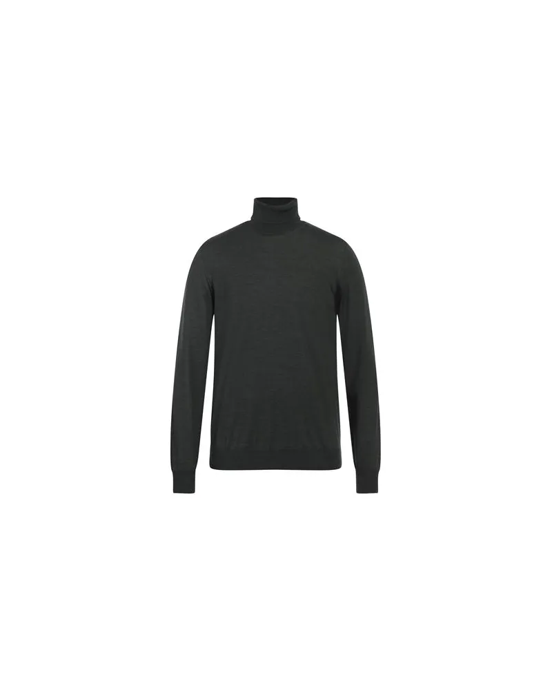 VNECK STRICKWAREN - Rollkragenpulloverauf YOOX.COM Dunkelgrün