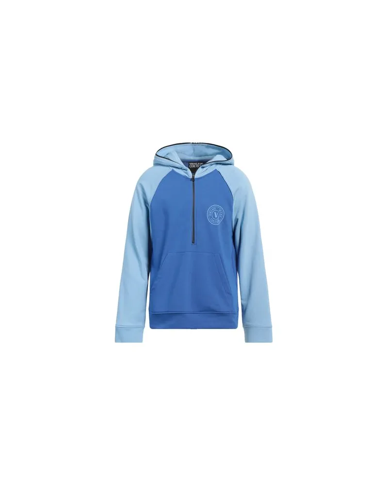 Versace Jeans TOPS - Sweatshirtsauf YOOX.COM Himmelblau