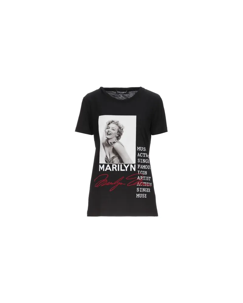 Dolce & Gabbana TOPS - T-shirtsauf YOOX.COM Schwarz