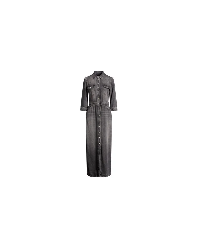 AllSaints KLEIDER - Maxi-Kleiderauf YOOX.COM Braungrau