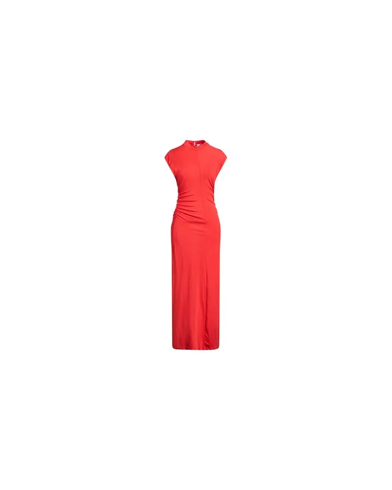 MSGM KLEIDER - Maxi-Kleiderauf YOOX.COM Rot