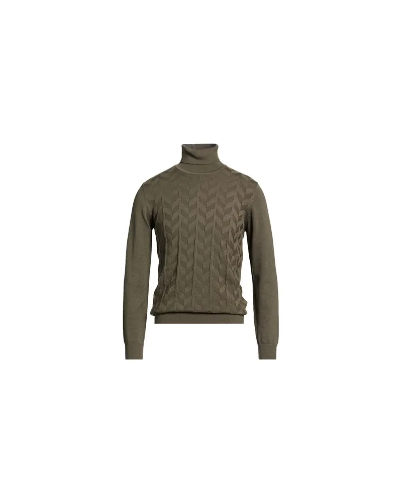 Liu Jo STRICKWAREN - Rollkragenpulloverauf YOOX.COM Militärgrün