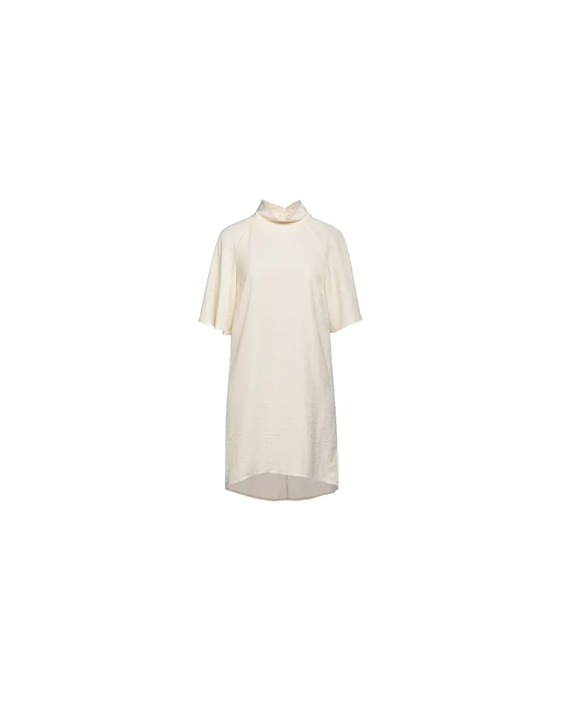 Patrizia Pepe KLEIDER - Mini-Kleiderauf YOOX.COM Cremeweiß