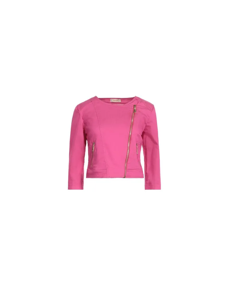 MARANI JEANS JACKEN & MÄNTEL - Jeansjacken/Mäntelauf YOOX.COM Fuchsia