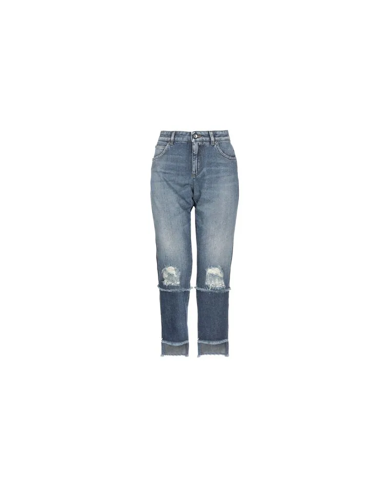 Dolce & Gabbana HOSEN & RÖCKE - Jeanshosenauf YOOX.COM Blau