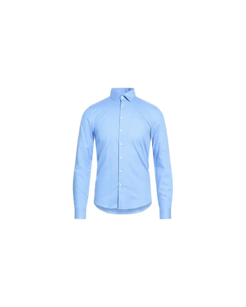 Calvin Klein TOPS - Hemdenauf YOOX.COM Azurblau