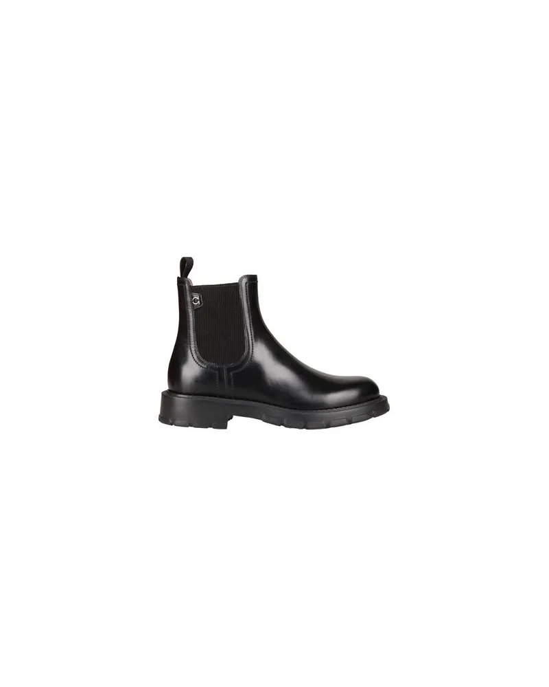 Ferragamo IAGO  - SCHUHE - Stiefelettenauf YOOX.COM Schwarz