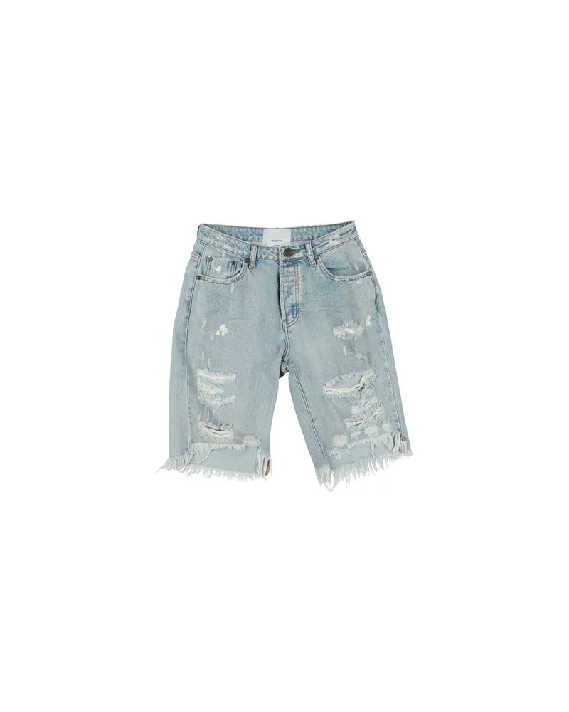 One Teaspoon HOSEN & RÖCKE - Jeansshortsauf YOOX.COM Blau