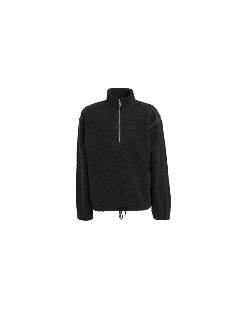 adidas P ESS FLEECE HZ  - P ESS FLEECE HZ - TOPS - Sweatshirtsauf YOOX.COM Schwarz