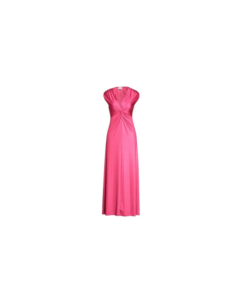 BERNA KLEIDER - Maxi-Kleiderauf YOOX.COM Fuchsia