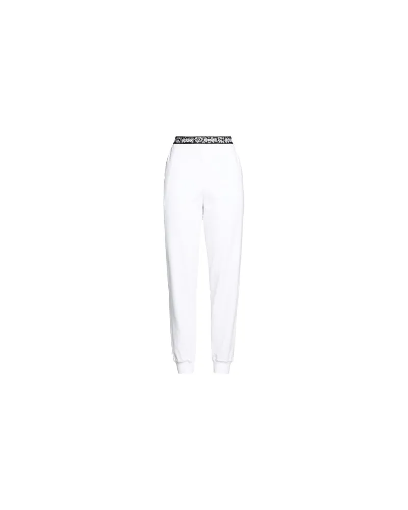 Moschino HOSEN & RÖCKE - Hosenauf YOOX.COM Weiß