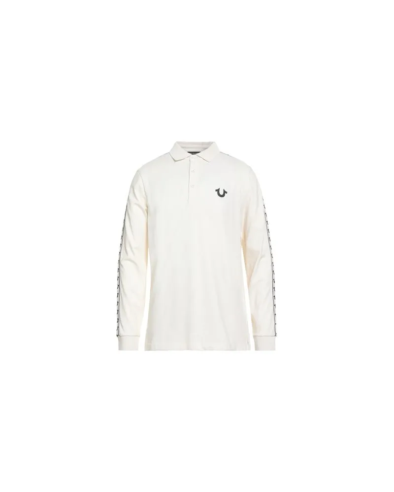 True Religion TOPS - Poloshirtsauf YOOX.COM Cremeweiß