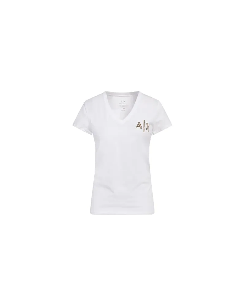 Armani Exchange TOPS - T-shirtsauf YOOX.COM Weiß
