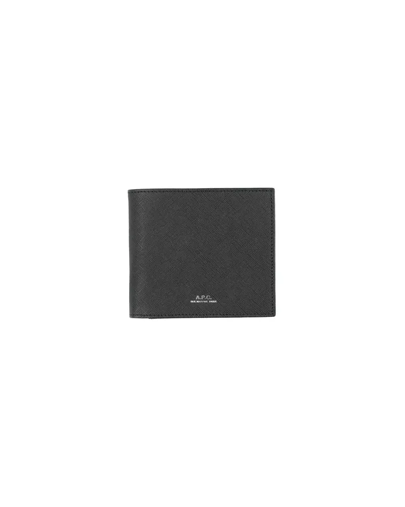 A.P.C. Kleinlederwaren - Brieftaschenauf YOOX.COM Schwarz