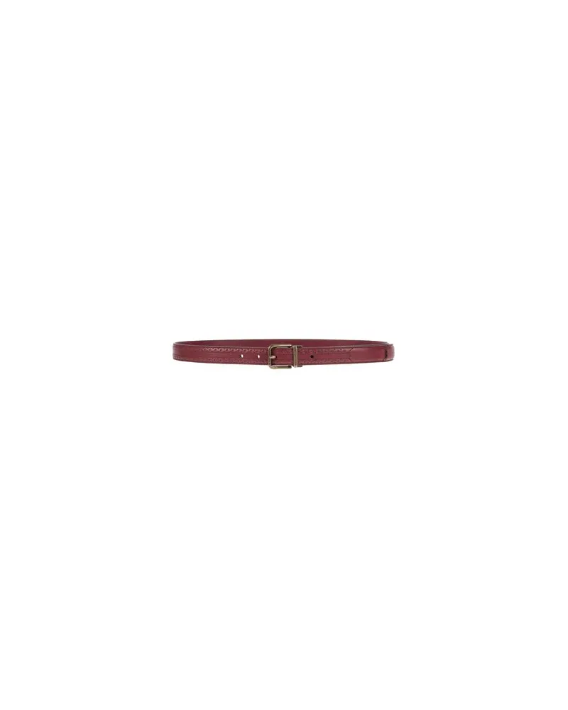 Dolce & Gabbana Kleinlederwaren - Gürtelauf YOOX.COM Bordeaux