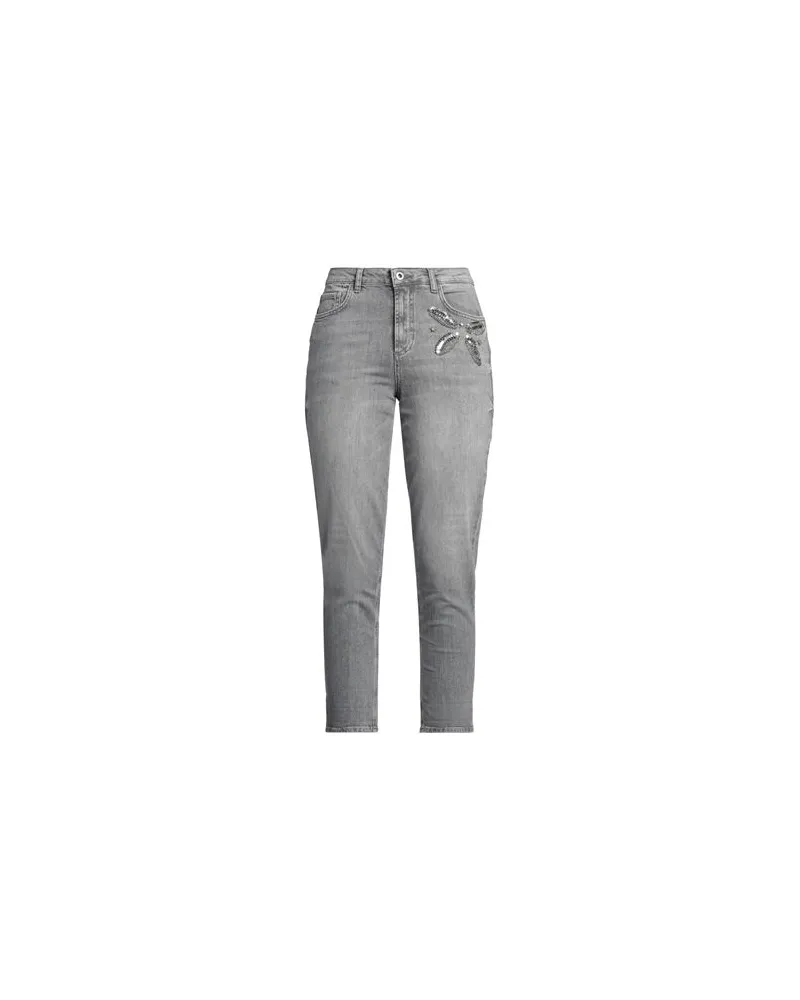 Liu Jo HOSEN & RÖCKE - Jeanshosenauf YOOX.COM Grau