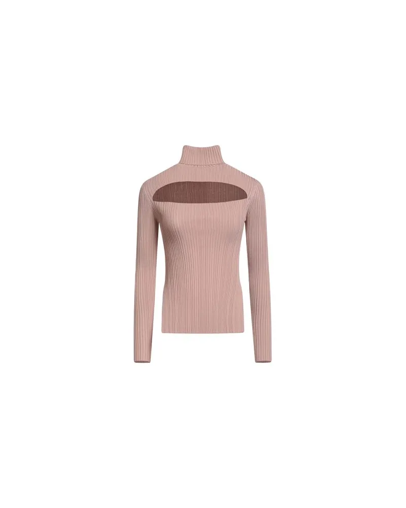 Elisabetta Franchi STRICKWAREN - Rollkragenpulloverauf YOOX.COM Hellrosa