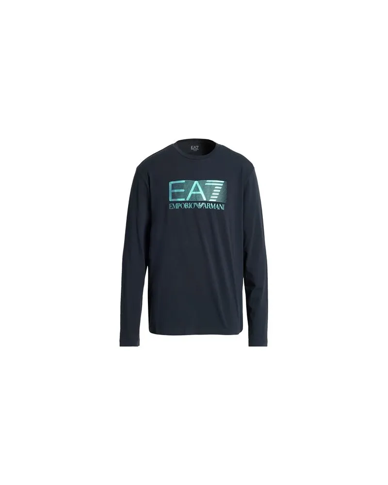 EA7 TOPS - T-shirtsauf YOOX.COM Nachtblau