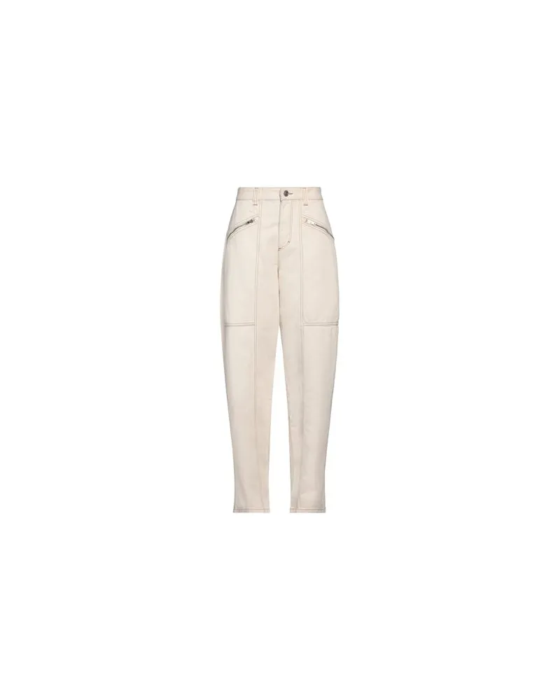 Isabel Marant HOSEN & RÖCKE - Jeanshosenauf YOOX.COM Elfenbein