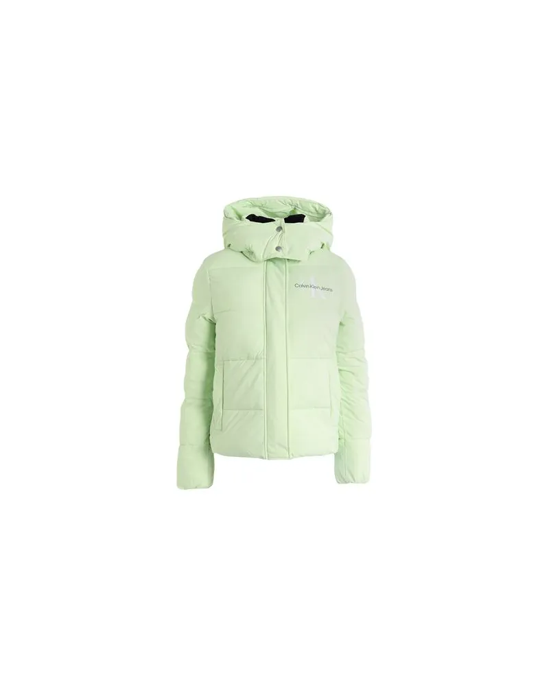 Calvin Klein JACKEN & MÄNTEL - Pufferjacken & Daunenjackenauf YOOX.COM Limettengrün