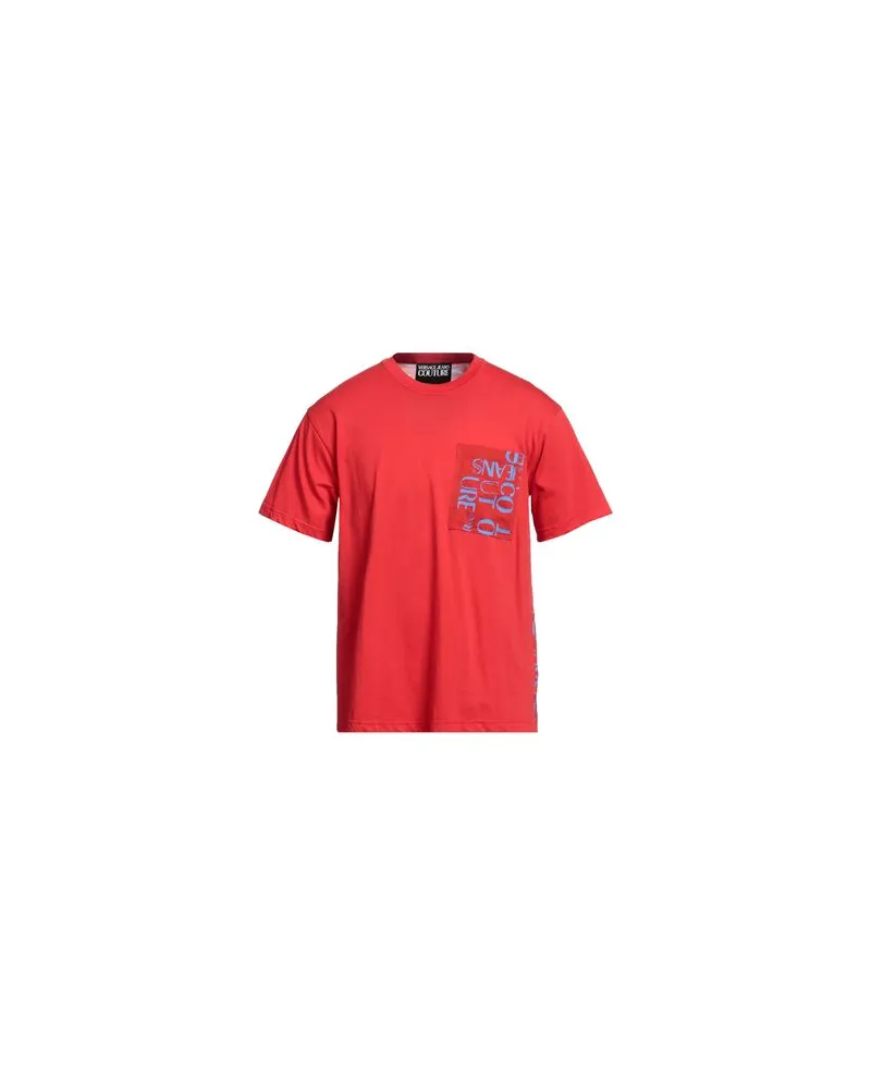 Versace Jeans TOPS - T-shirtsauf YOOX.COM Rot