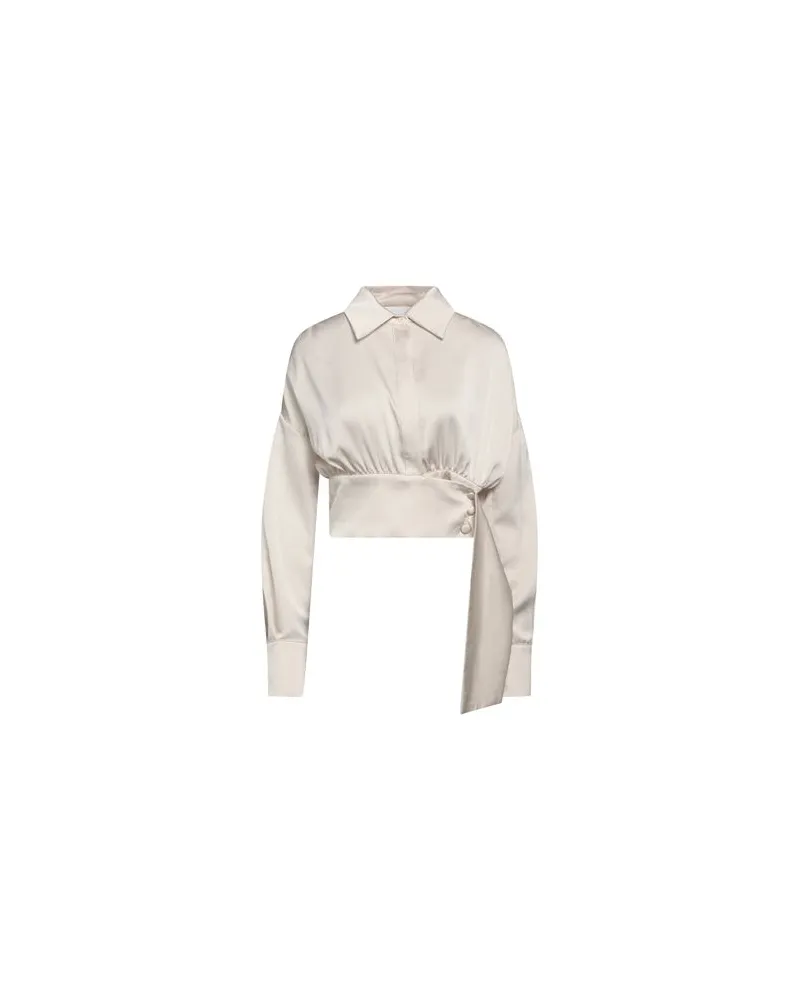 Silvian Heach TOPS - Hemdenauf YOOX.COM Beige