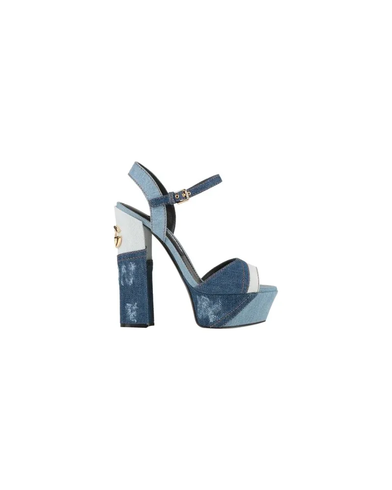Dolce & Gabbana SCHUHE - Sandalenauf YOOX.COM Blau
