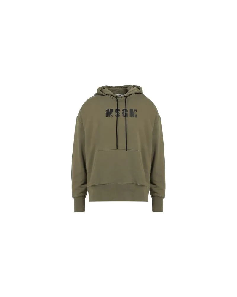 MSGM TOPS - Sweatshirtsauf YOOX.COM Militärgrün