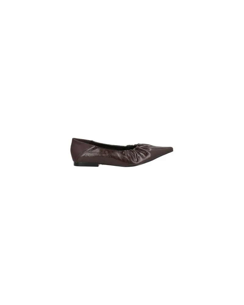 Twenty Four Haitch SCHUHE - Ballerinasauf YOOX.COM Dunkelbraun