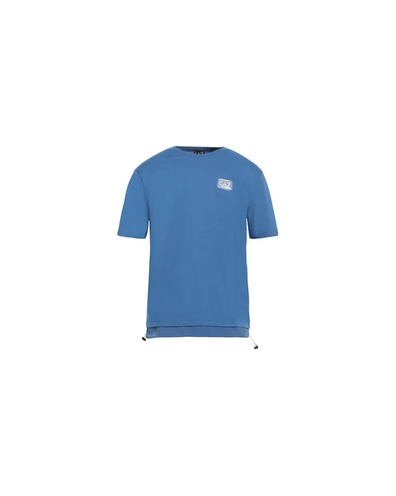 EA7 TOPS - T-shirtsauf YOOX.COM Hellblau