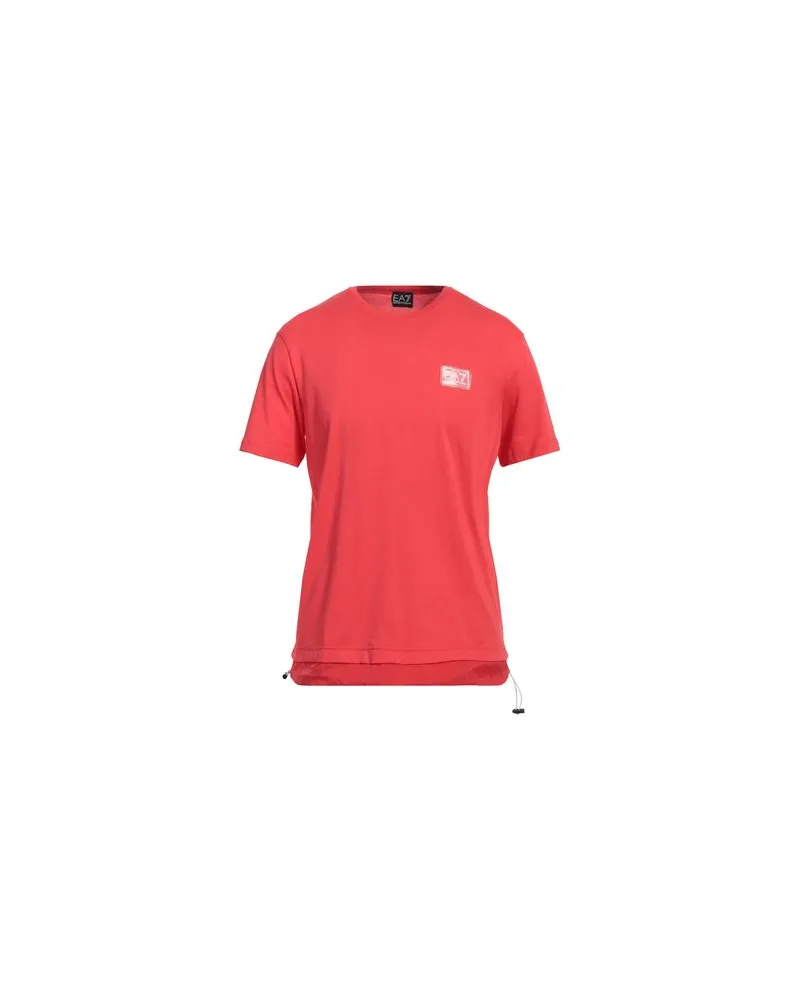 EA7 TOPS - T-shirtsauf YOOX.COM Tomatenrot