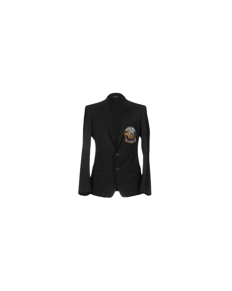 Dolce & Gabbana ANZÜGE und CO-ORDS - Blazersauf YOOX.COM Schwarz