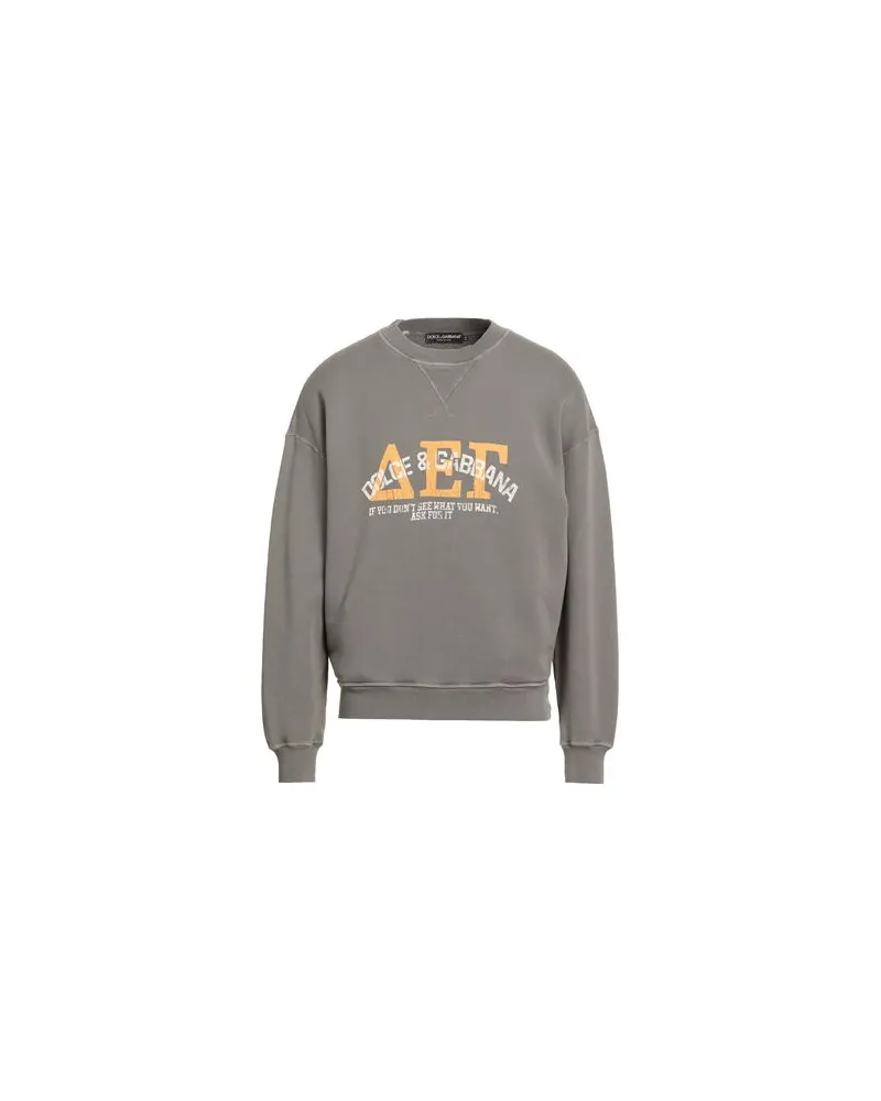 Dolce & Gabbana TOPS - Sweatshirtsauf YOOX.COM Grau