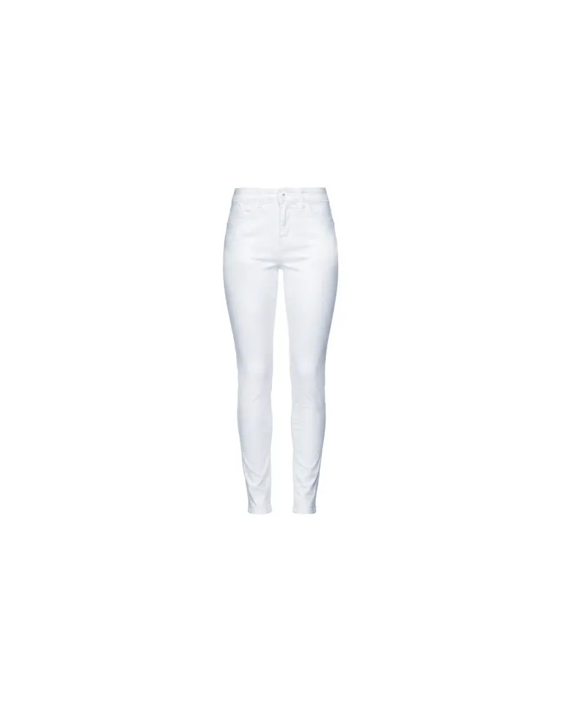 Emporio Armani HOSEN & RÖCKE - Jeanshosenauf YOOX.COM Weiß