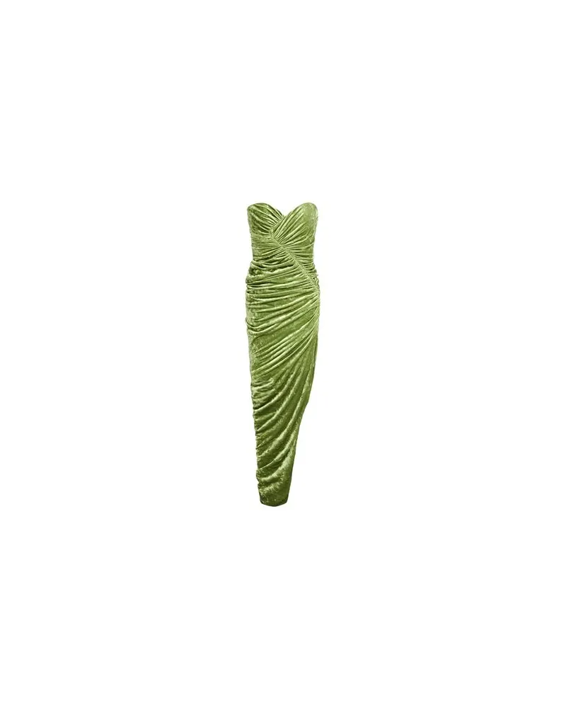 Alexandre Vauthier KLEIDER - Maxi-Kleiderauf YOOX.COM Säuregrün