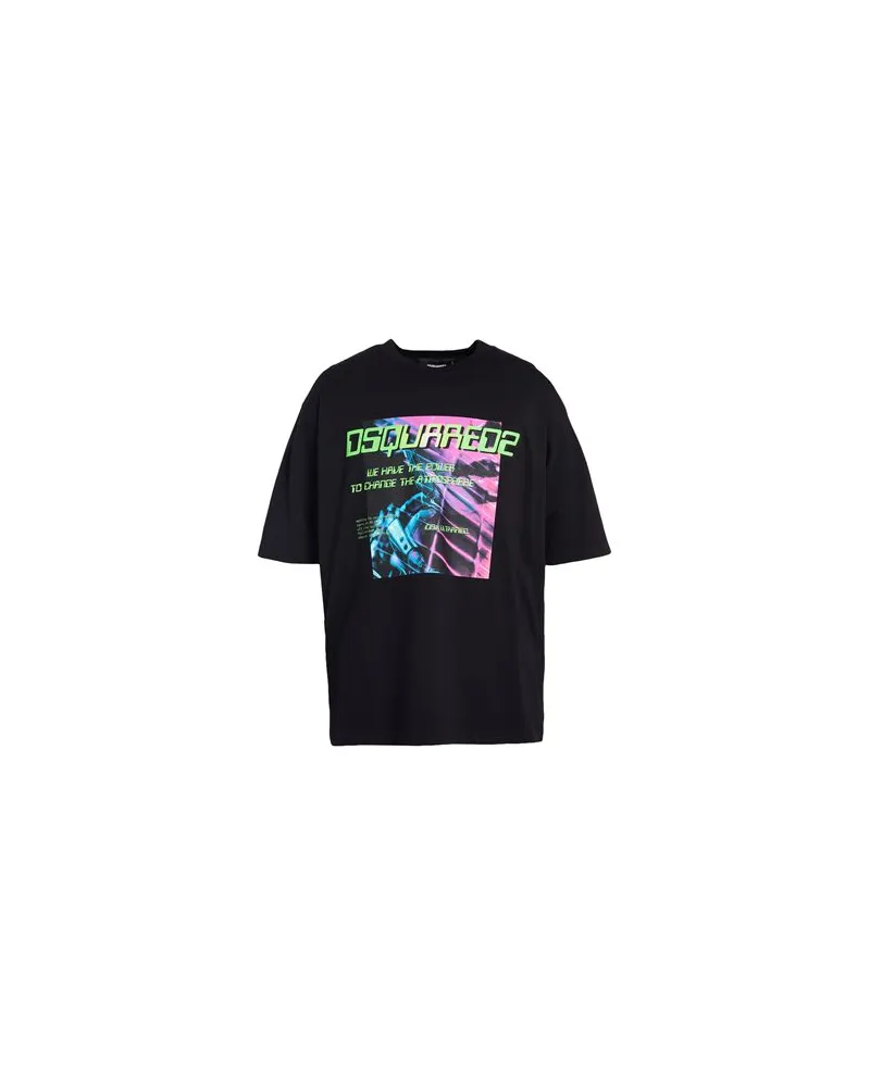 Dsquared2 TOPS - T-shirtsauf YOOX.COM Schwarz