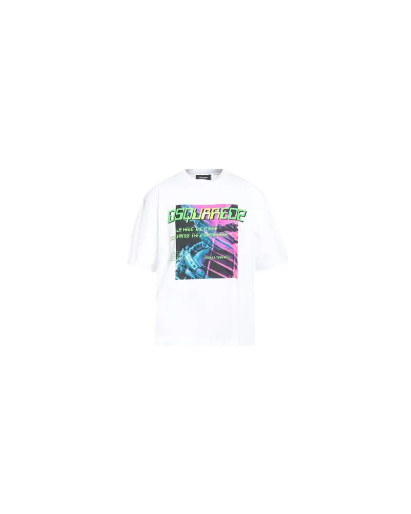 Dsquared2 TOPS - T-shirtsauf YOOX.COM Weiß